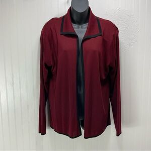 MISSOOK Open Front Cardigan